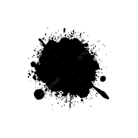 Black Watercolor Splash, Watercolor Splash, Splash, Watercolor PNG and ...