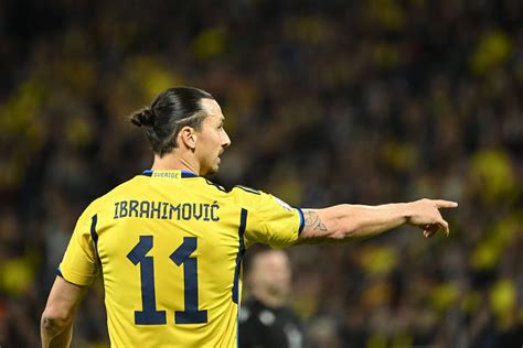 Watching Zlatan Ibrahimovic make his return for Sweden at the age of 41 ...