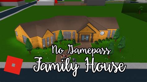 10K Bloxburg House 2 Story No Gamepass - canvas-klutz