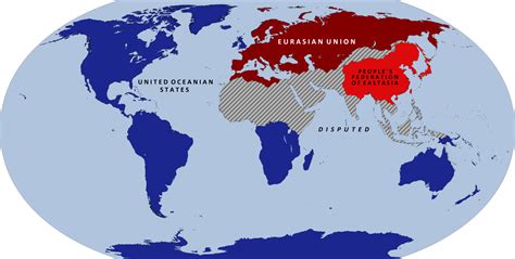 Map of George Orwell's 1984 1984 Orwell, George Orwell 1984, Dystopian ...