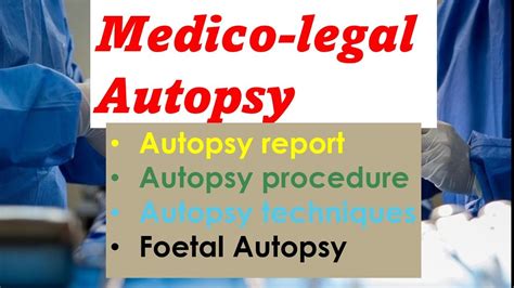 Medico legal Autopsy||Autopsy report|| Autopsy procedure||Types of ...