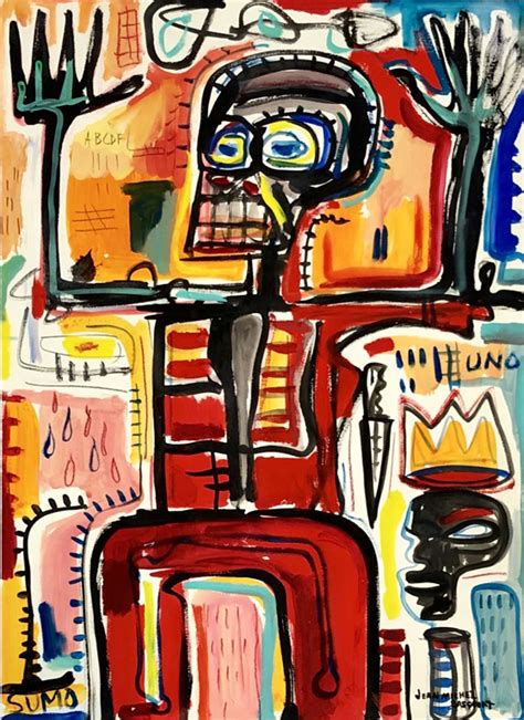 Sold at Auction: Jean Michel Basquiat, JEAN MICHEL BASQUIAT ABSTRACT ...