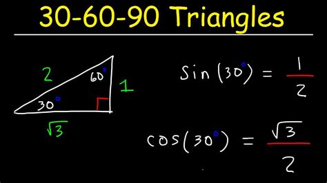 上 30 60 90 triangle sides unit circle 242901-Sides of 30 60 90 triangle ...