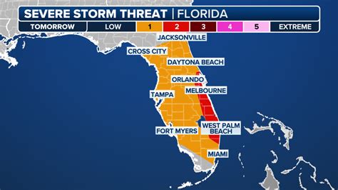 Another round of severe storms possible in South Florida, Keys to close ...