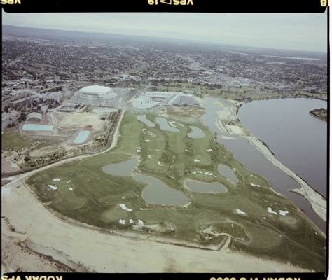 Aerial photographs of the Burswood Island Resort, May 1988 - JPG 142.2 KB