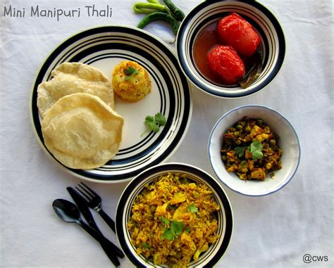 Mini Manipuri Thali - Cooking With Sapana