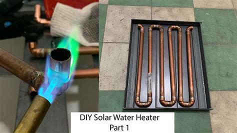 DIY solar water heater - Part 1 - YouTube