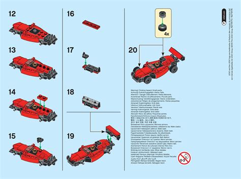 LEGO® Monthly Mini Build Instructions - Race Car