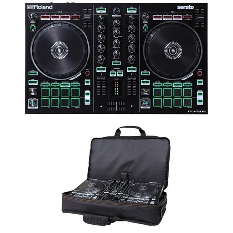 Roland DJ-202 4-deck Serato DJ Controller with Drum Machine with Bag ...