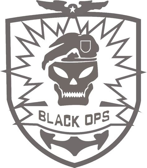 Call Of Duty Black Ops Skull Logo