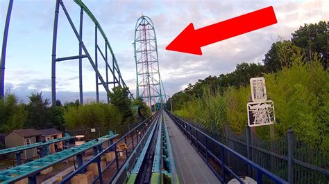 Kingda Ka Front Row Video POV - World's Tallest Roller Coaster - YouTube