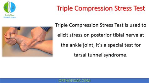 Triple Compression Stress Test | OrthoFixar 2024