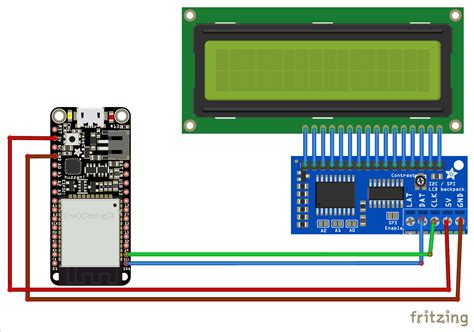 Interfacing 16X2 LCD with ESP32 using I2C