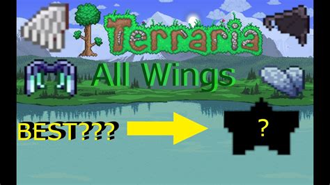 Terraria all wings WORST to BEST... - YouTube