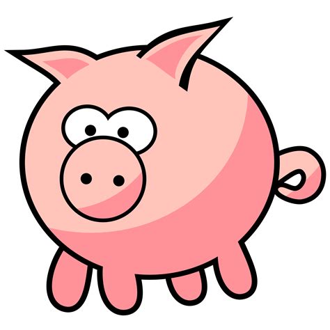 Cartoon Pig | Cute baby pigs, Pig cartoon, Cute pigs