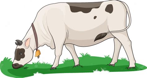 Game Topic Cattle - Cow Eating Grass Clipart Png - Free - Clip Art Library