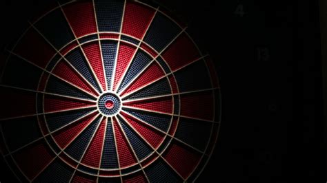 Darts double bullseye ~ Video Clip #14808597 | Pond5