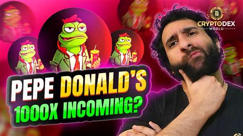 Pepe Donalds Review 2023: Pepe + McDonalds! 1000X Meme Coin! - YouTube