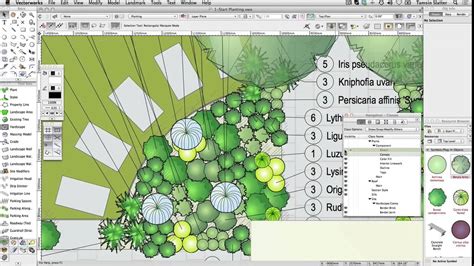 GSG - Vectorworks Landmark 2016 - 18 Explore the Planting File and ...