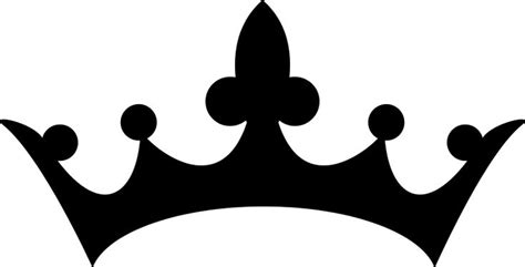 File:Crown Silhouette.svg - Wikimedia ... | Crown clip art, Crown ...