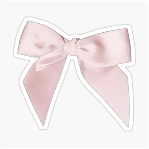 "Coquette Pink Bow" Sticker for Sale by h0tc0utureshop | Redbubble