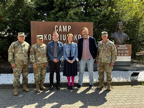 Visit of Faculty of English representatives to US Army Garrison Poland ...