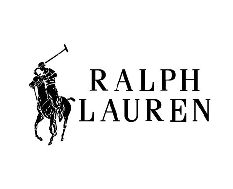 Ralph Lauren Brand Symbol Black Logo Clothes Design Icon Abstract ...