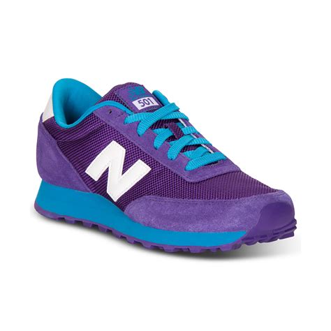 New Balance 501 Running Sneakers in Purple (PURPLE/BLUE) | Lyst