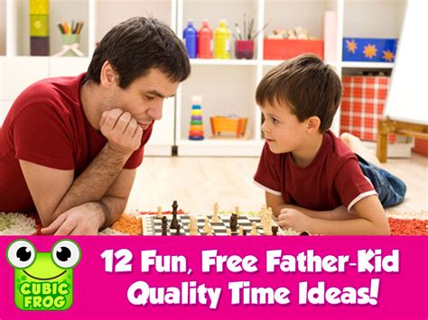 Fun, Easy, Free Father and Kid Activities - Cubic Frog® Apps