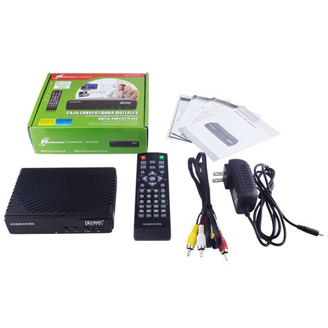 Mediasonic ATSC Digital Converter Box with Recording / Media Player ...