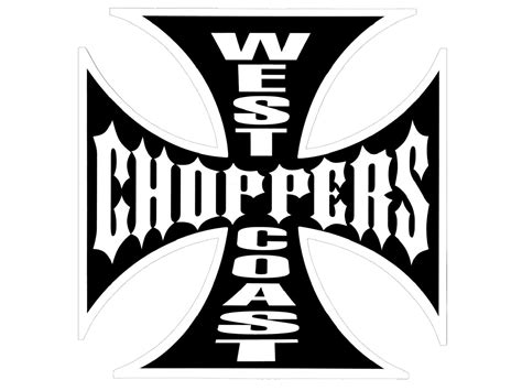 West Coast Choppers Logo und Motorradsymbol und Geschichte, PNG