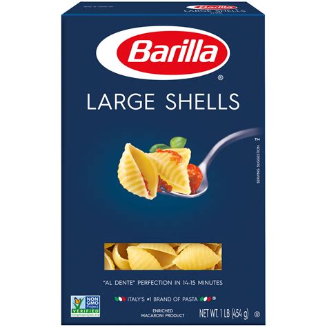 Barilla® Classic Blue Box Pasta Large Shells 16 oz - Walmart.com ...