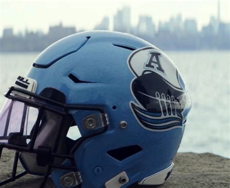 CFL’s Toronto Argonauts Unveil Light Blue Helmets; New Uniforms May ...