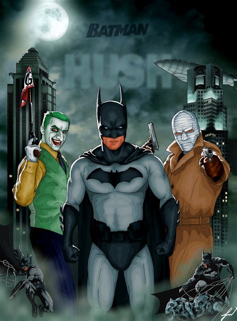 Batman: HUSH Poster by RatGnaw on DeviantArt