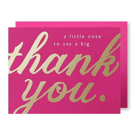 Big Thank You Card | J. Falkner | Iris Gifts & Décor