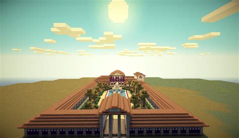 Roman villa Minecraft Map