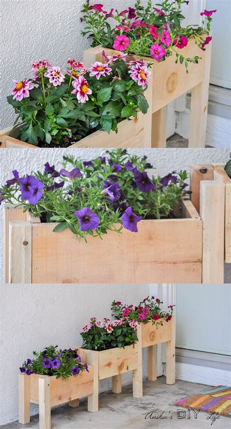 $10 DIY Tiered Planter Box - Anika's DIY Life