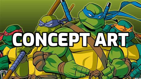 TMNT 2003 Concept Art - YouTube