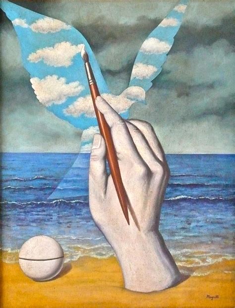 Rene Magritte (1898-1967) Untitled Surrealist Painting