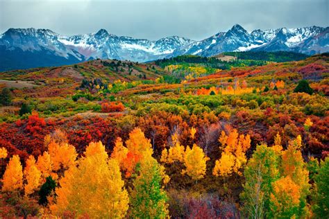 Download Landscape Mountain Fall Nature Forest 4k Ultra HD Wallpaper