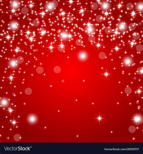 Red background with glitter Royalty Free Vector Image