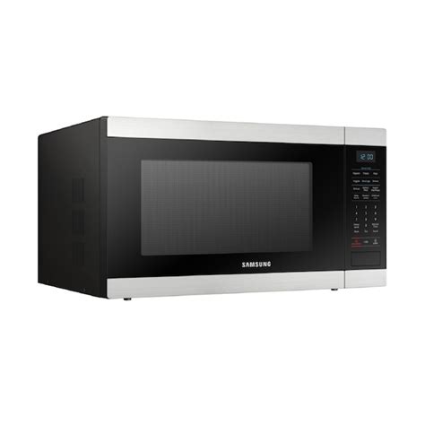 Samsung 1.9-cu ft 950-Watt Countertop Microwave (Stainless Steel) at ...