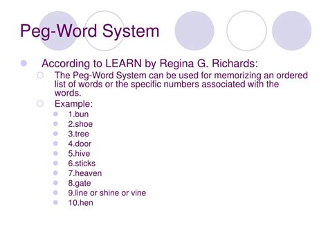 PPT - Mnemonic Devices PowerPoint Presentation, free download - ID:6694172