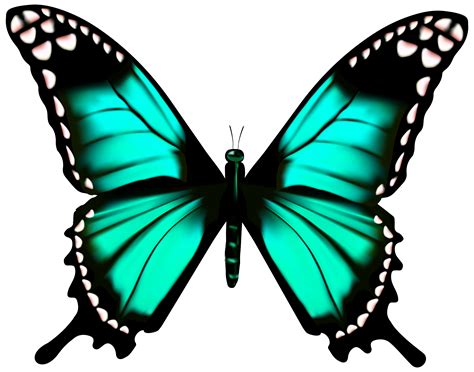 Butterfly Transparent PNG Clip Art Image | Gallery Yopriceville - High ...