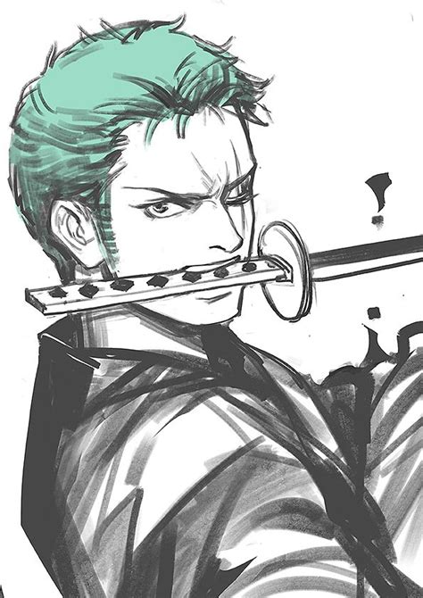 Pixiv Id 1417939, ONE PIECE, Roronoa Zoro, Spot Color | Anime: One ...