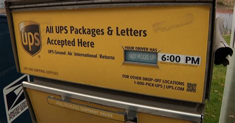 Denver man says package sat in UPS drop box for over a week