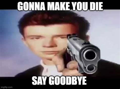 Rick Astley pointing at you - Imgflip