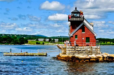 Maine Lighthouses and Beyond: Rockland Breakwater Lighthouse