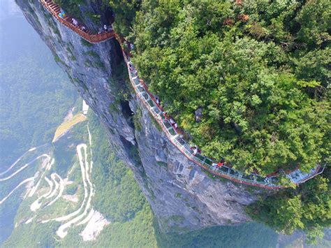 In pictures: China opens Tianmen Mountain glass path | WIRED UK