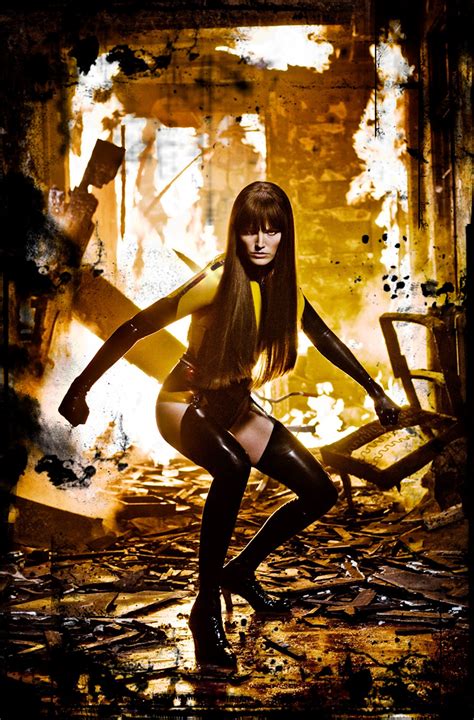 Malin Akerman as Silk Spectre II - Watchmen - Hot Celebrities Wallpaper